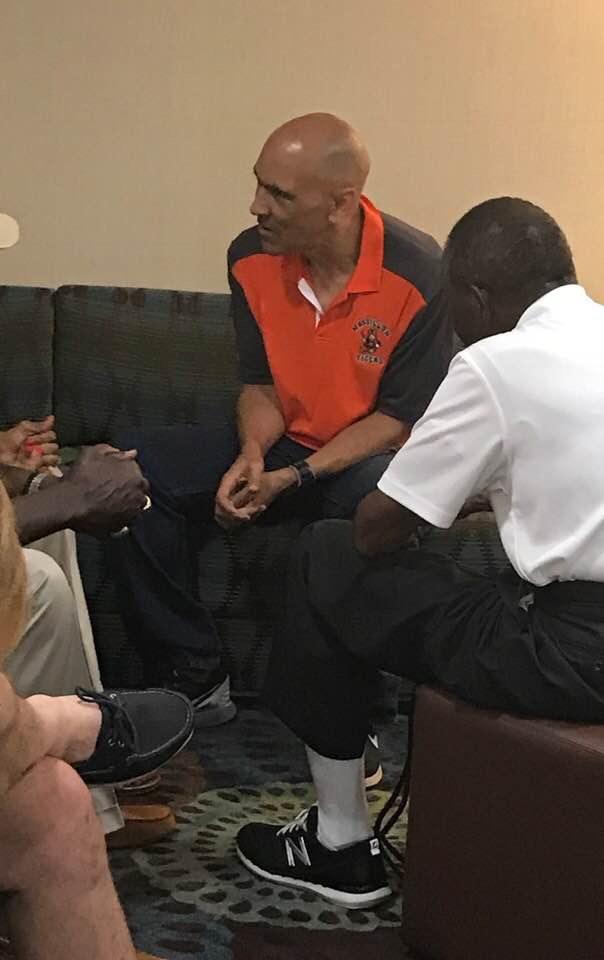 Tony Dungy in Massillon colors