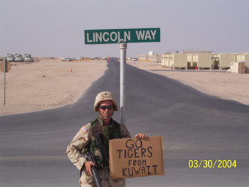 Go Tigers from Kuwait, 2004