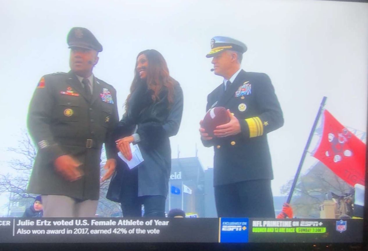The Tiger flag on ESPN Gameday